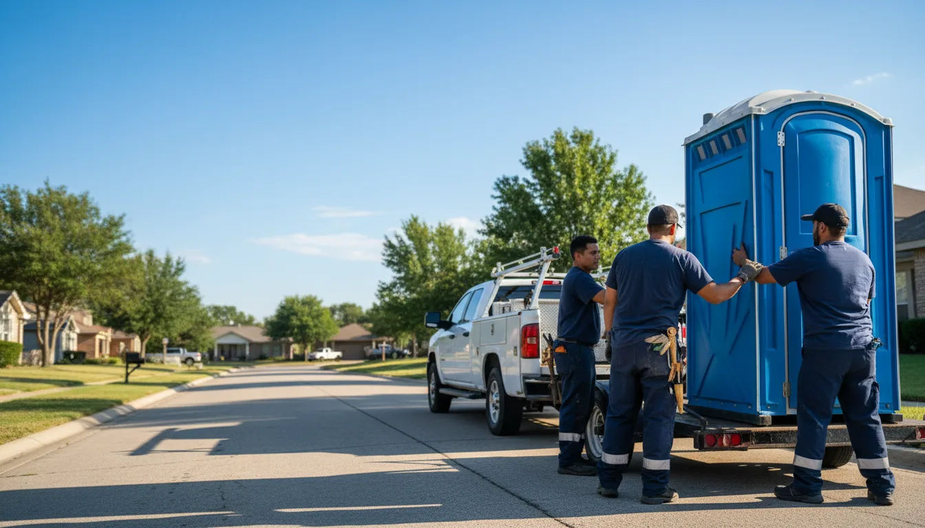 Portable Toilet Rental in Denton, KS near me
